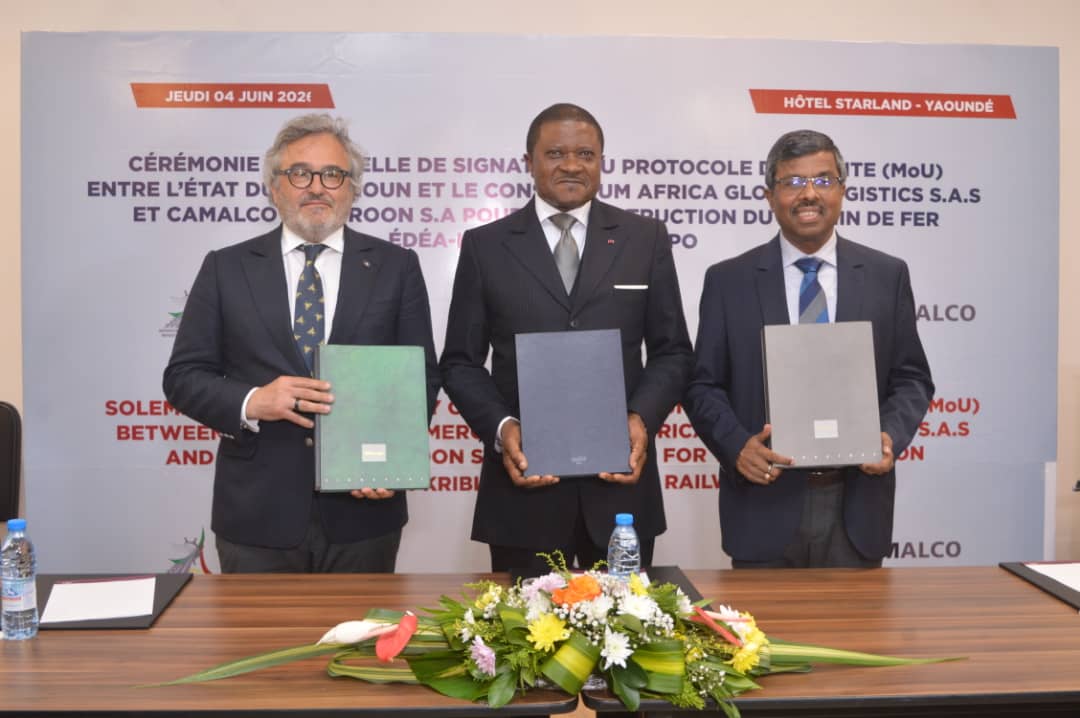 Transport ferroviaire : le projet de chemin de fer Édéa–Kribi–Lolabé–Campo franchit une étape décisive